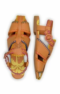FARM RIO Caramel Palm Tree Sandal Accessories
