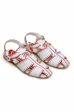 FARM RIO New In RED PALM TREE SANDAL
