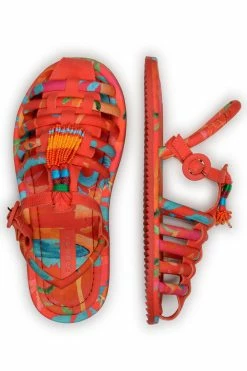 FARM RIO New In TROPICAL TUBE STRAP SANDAL