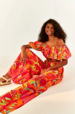 FARM RIO Fruit Brush Pants New In