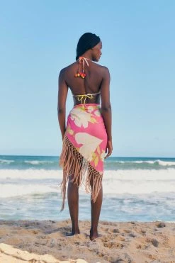 FARM RIO New In Neon Garden Reversible Sarong