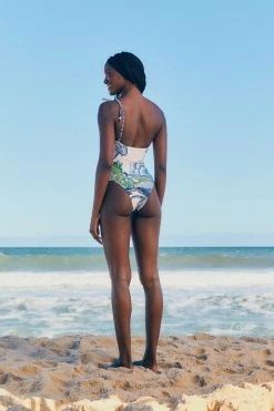 FARM RIO Graphic Rio One Piece Swimsuit New In