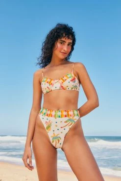 FARM RIO Rainbow Sunset Bikini Bottom