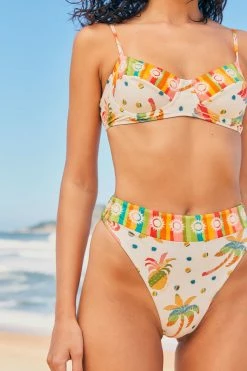 FARM RIO Rainbow Sunset Bikini Bottom