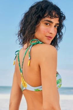 FARM RIO New In Fresh Bananas Bikini Top