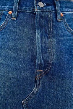 FARM RIO LEVI'S DECONSTRUCTED MINISKIRT