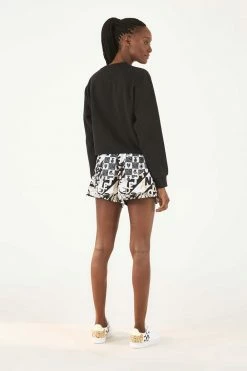 FARM RIO ADIDAS FARM TOTALLY NEW RIO SWEATER BLACK