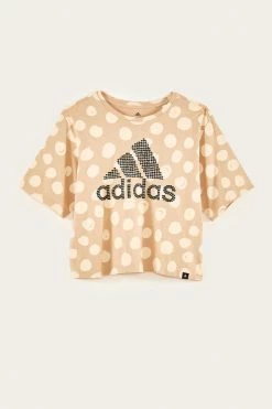 FARM RIO Tops ADIDAS FARM TOTALLY NEW RIO T-SHIRT KHAKI