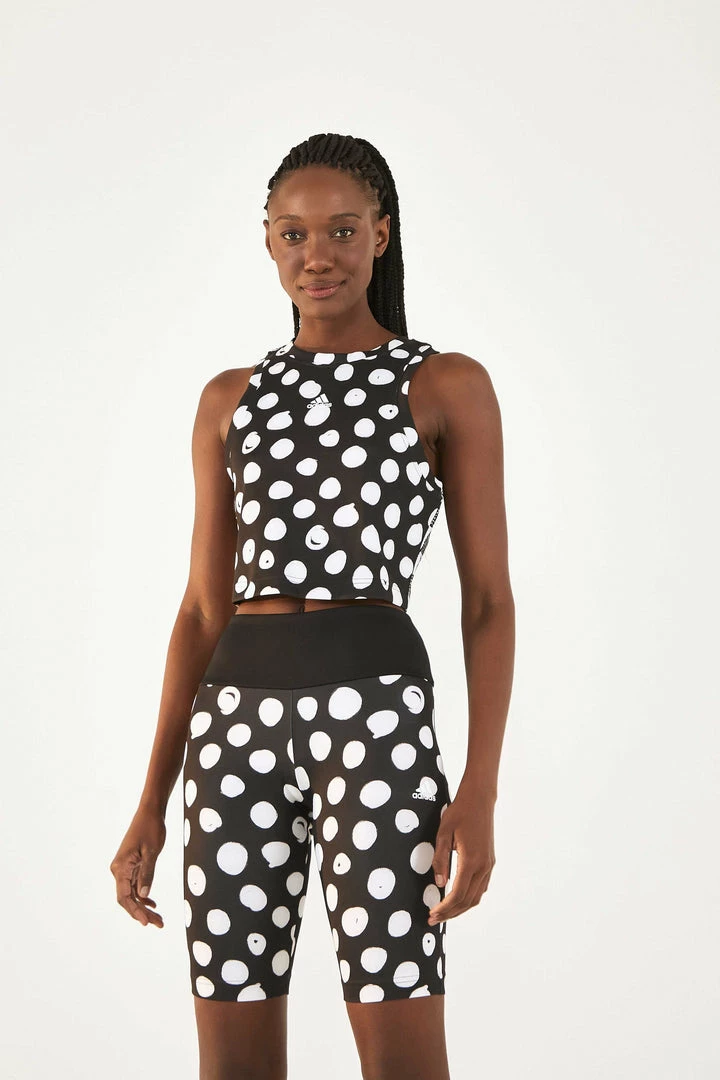 FARM RIO New In ADIDAS FARM TOTALLY NEW RIO BIKER SHORTS BLACK