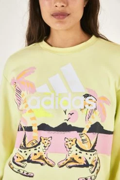 FARM RIO New In ADIDAS FARM TOTALLY NEW RIO SWEATER PINK