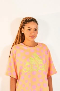 FARM RIO ADIDAS FARM TOTALLY NEW RIO T-SHIRT LIGHT PINK