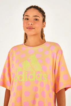 FARM RIO ADIDAS FARM TOTALLY NEW RIO T-SHIRT LIGHT PINK