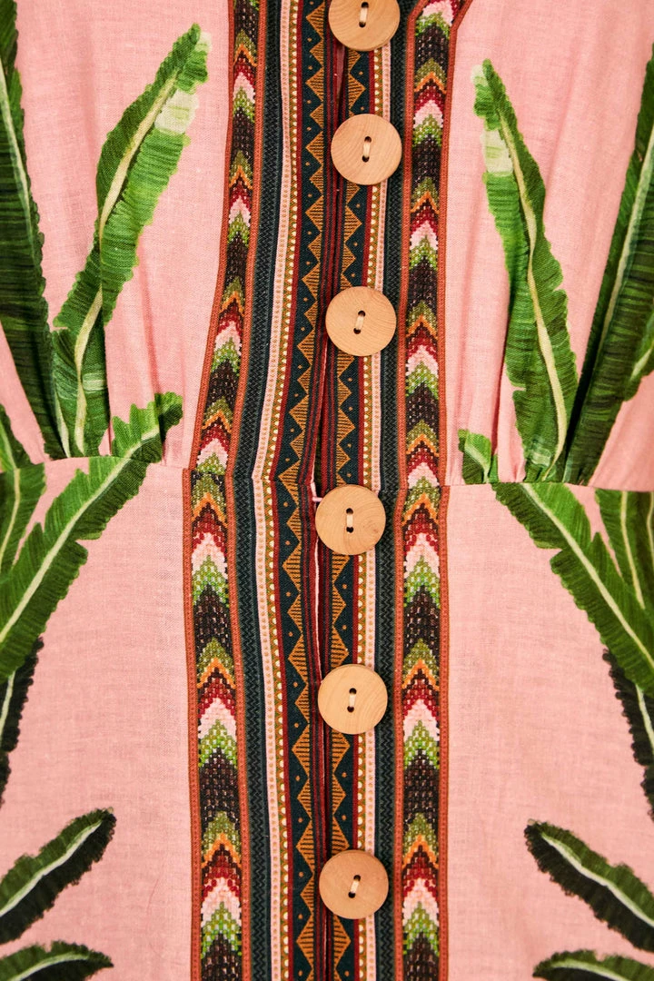 FARM RIO New In AMAZONIA FOREST MAXI DRESS